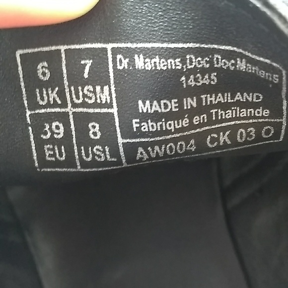 DR. MARTENS Oxford mono derby, US9 - Picture 3 of 4